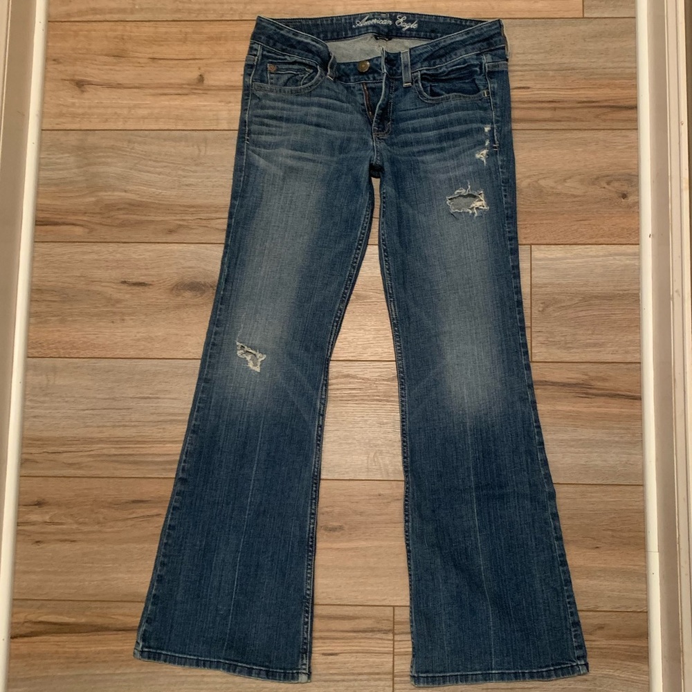 American Eagle Hipster Flare Jeans